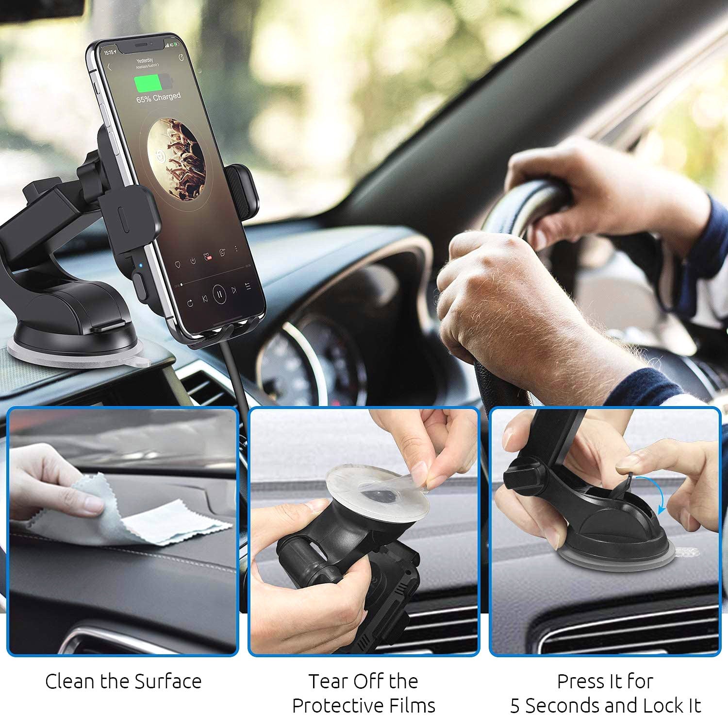 Car Wireless Charging Stand
