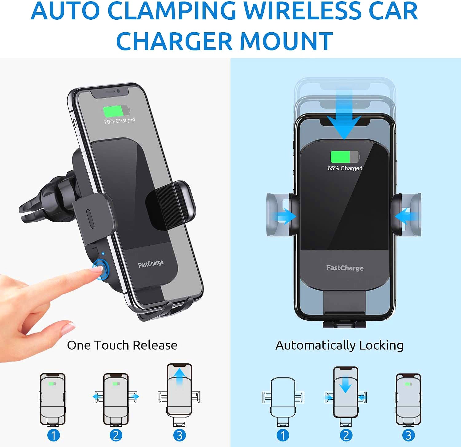 Car Wireless Charging Stand