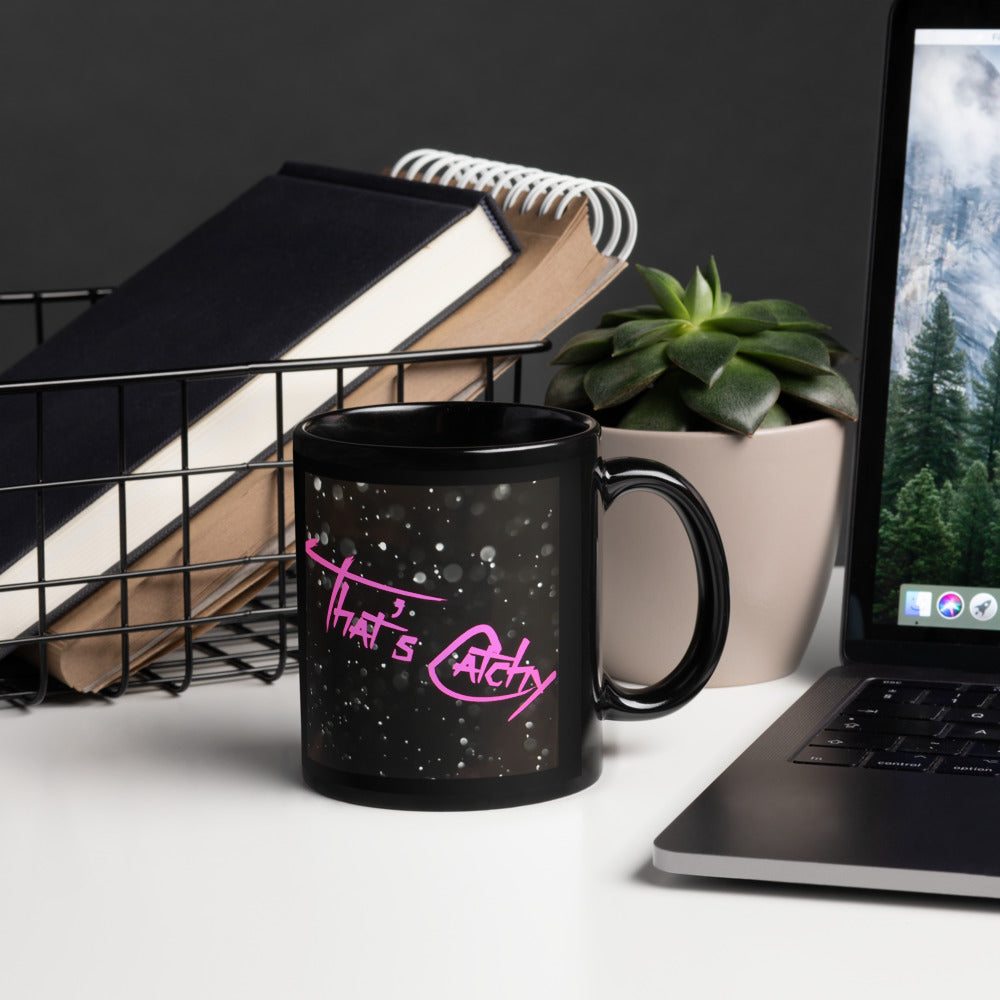 TC- Black Glossy Mug