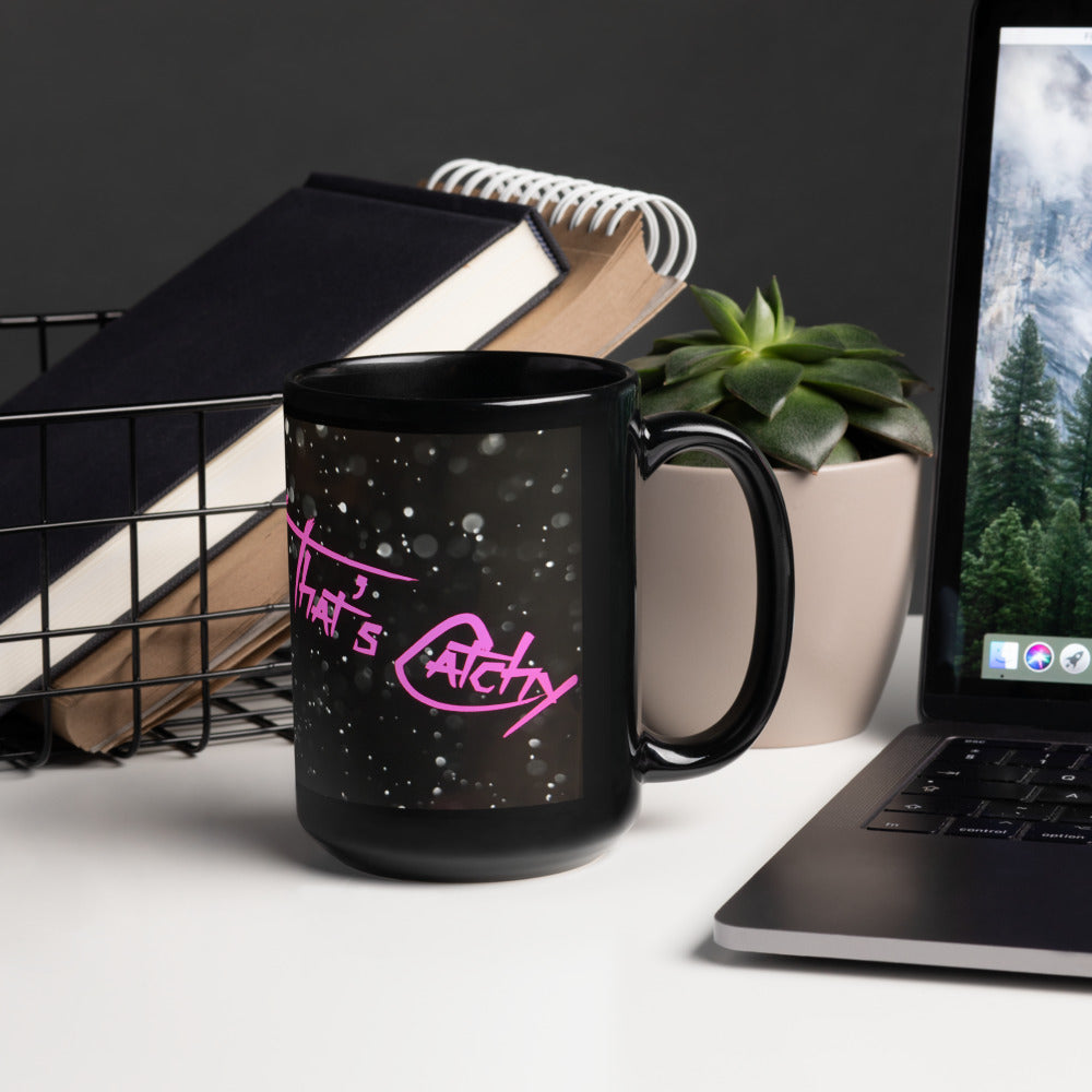 TC- Black Glossy Mug