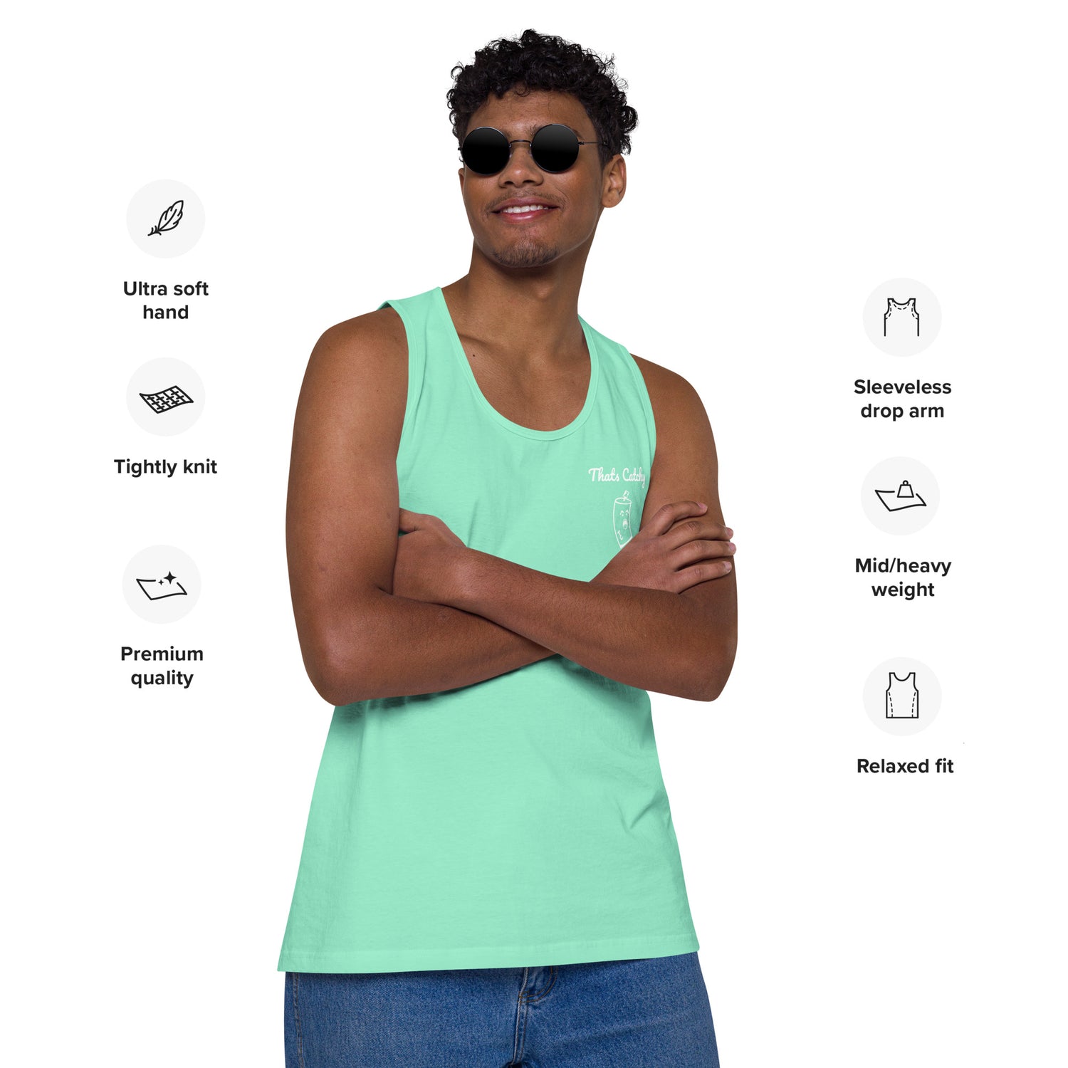 "Fun In the Son"- Men’s premium tank top