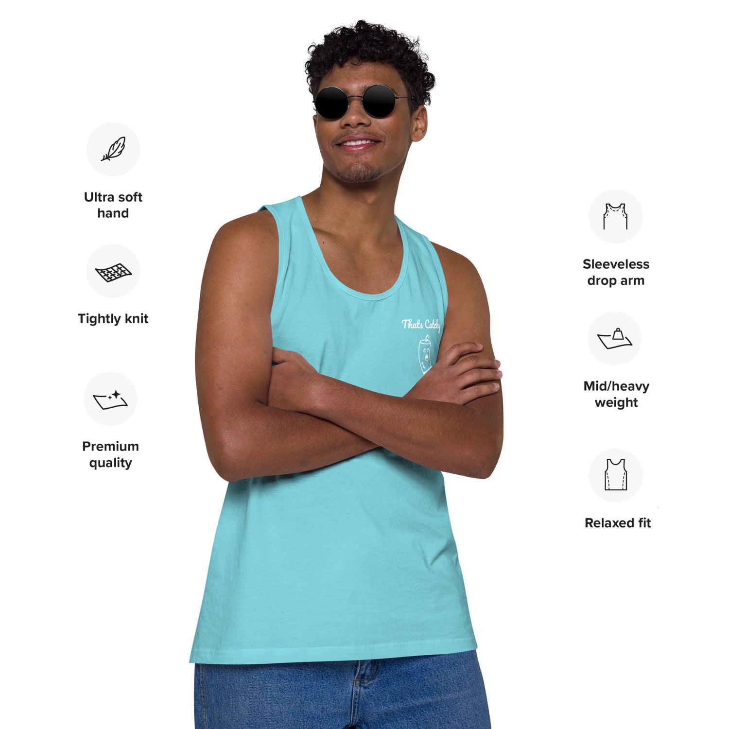 "Fun In the Son"- Men’s premium tank top