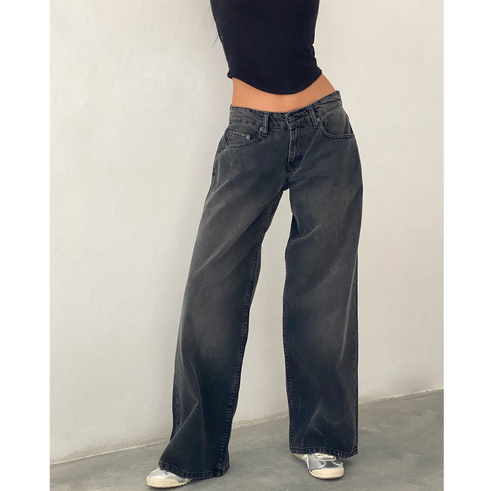 Street Wide Leg Denim Women&