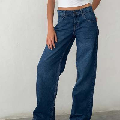 Street Wide Leg Denim Women&