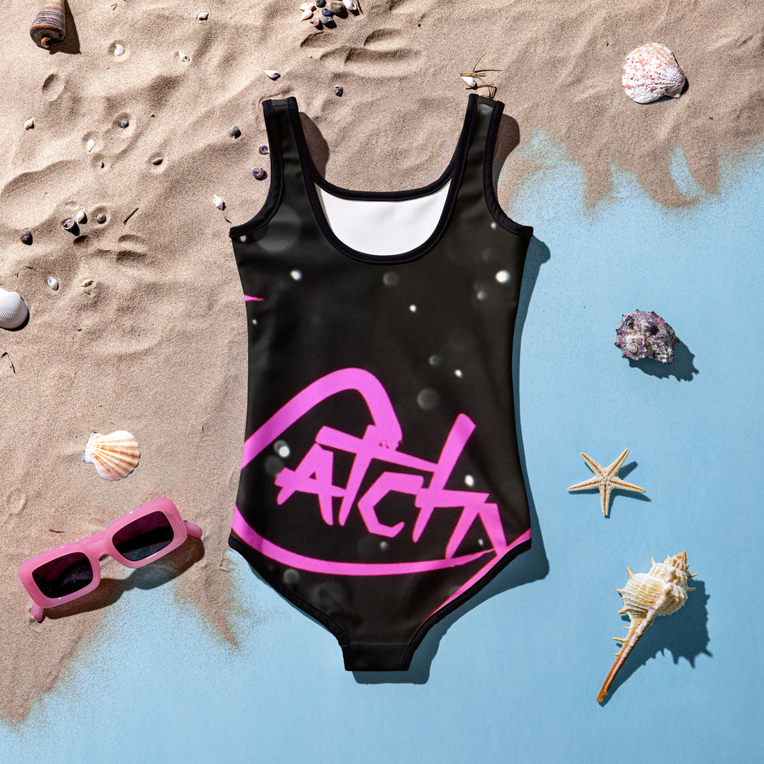 All-Over Print Kids Swimsuit