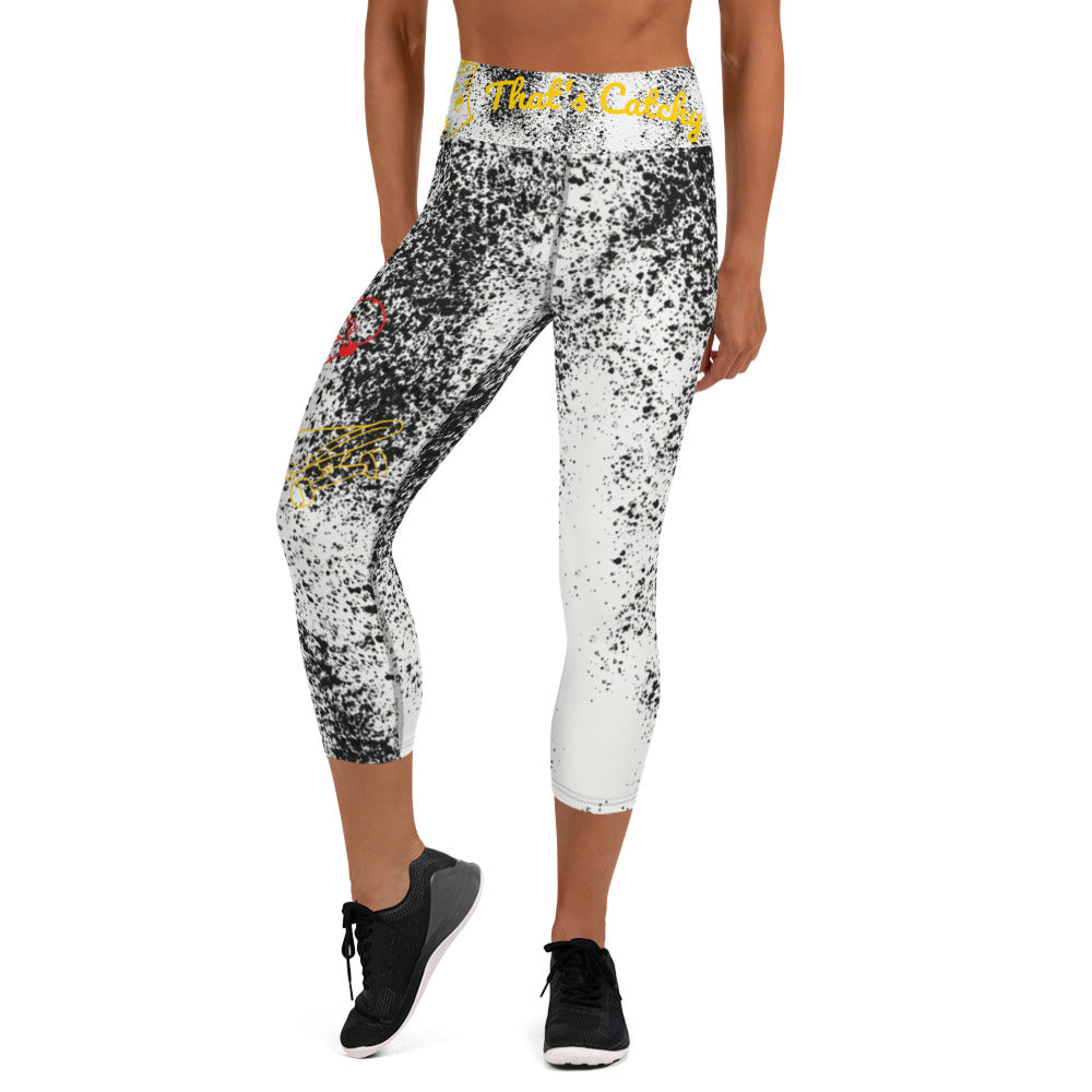 Rasta Skate- Yoga Capri Leggings