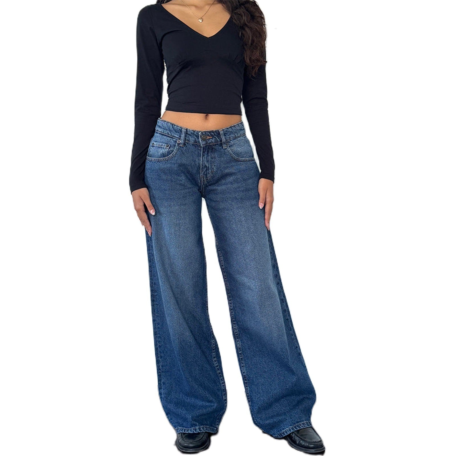 Street Wide Leg Denim Women&