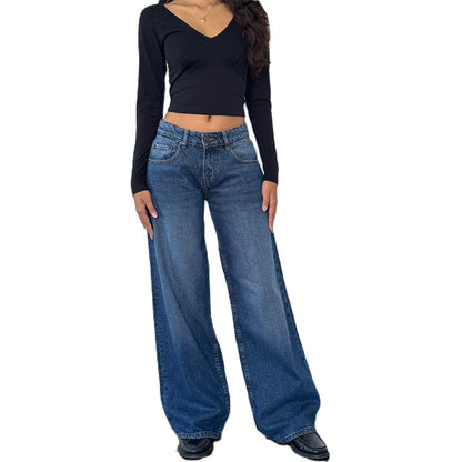 Street Wide Leg Denim Women&