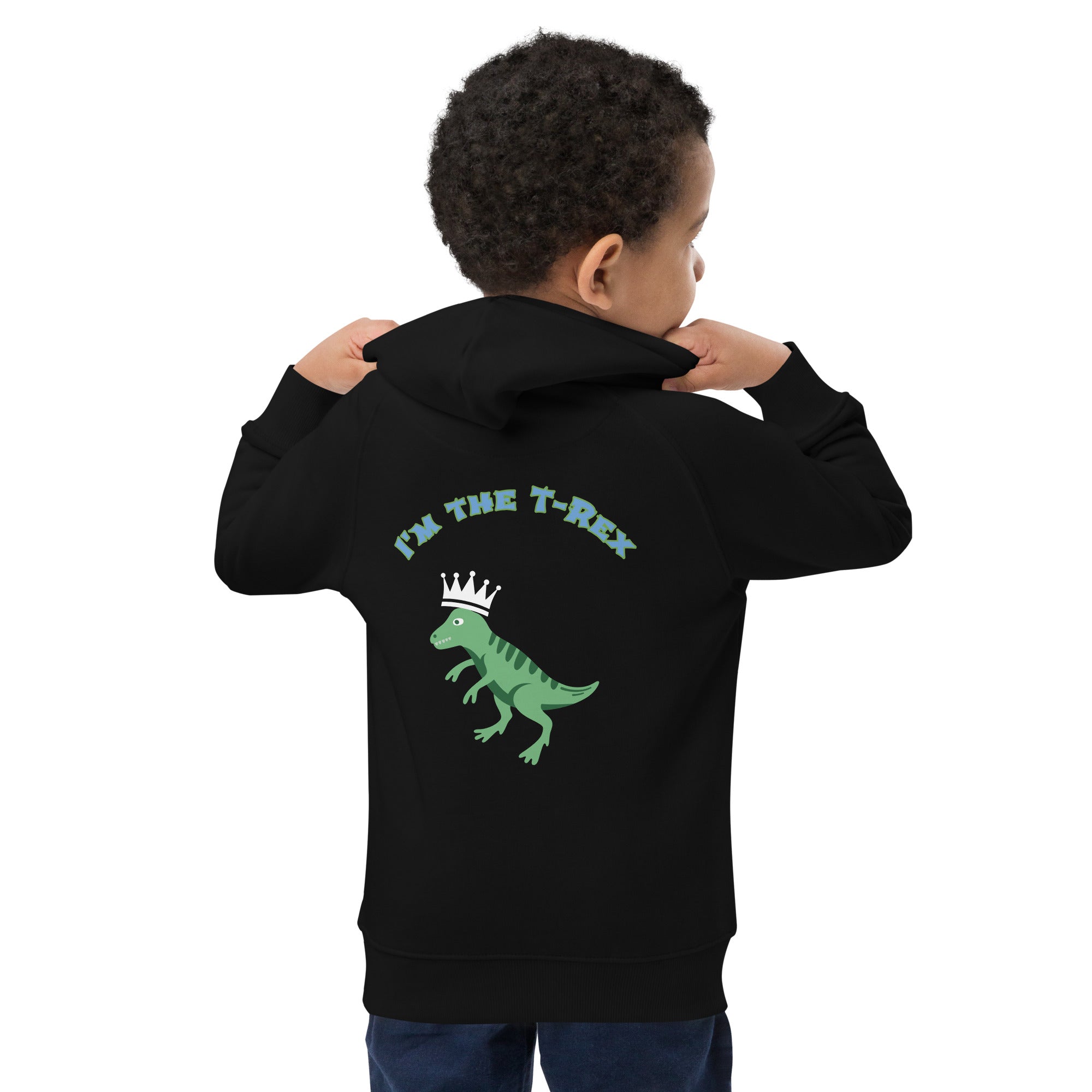 KIDS ECO HOODIE- THE SEANIE-BOO DINO COLLECTION