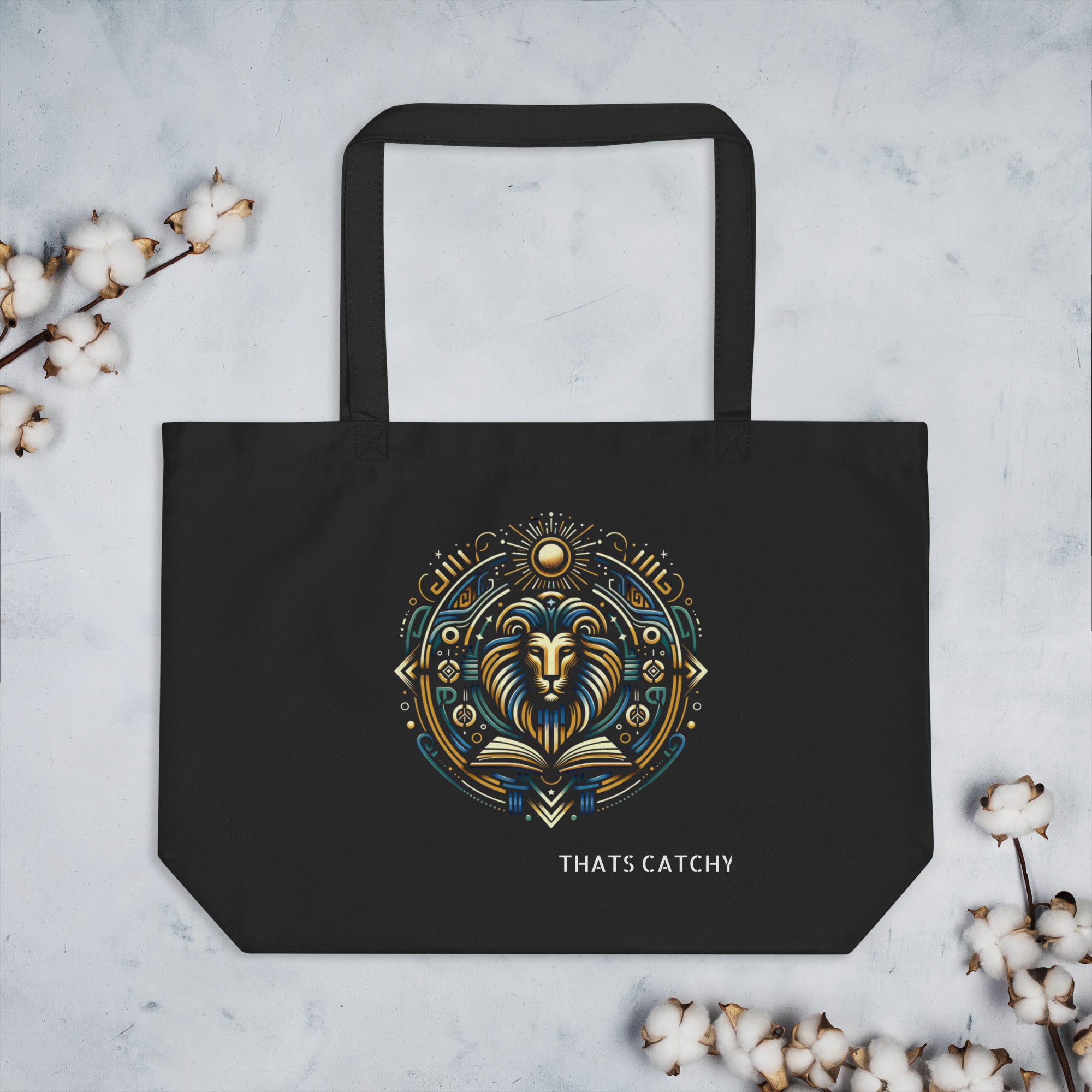 King Of Kings- Large Organic Tote Bag