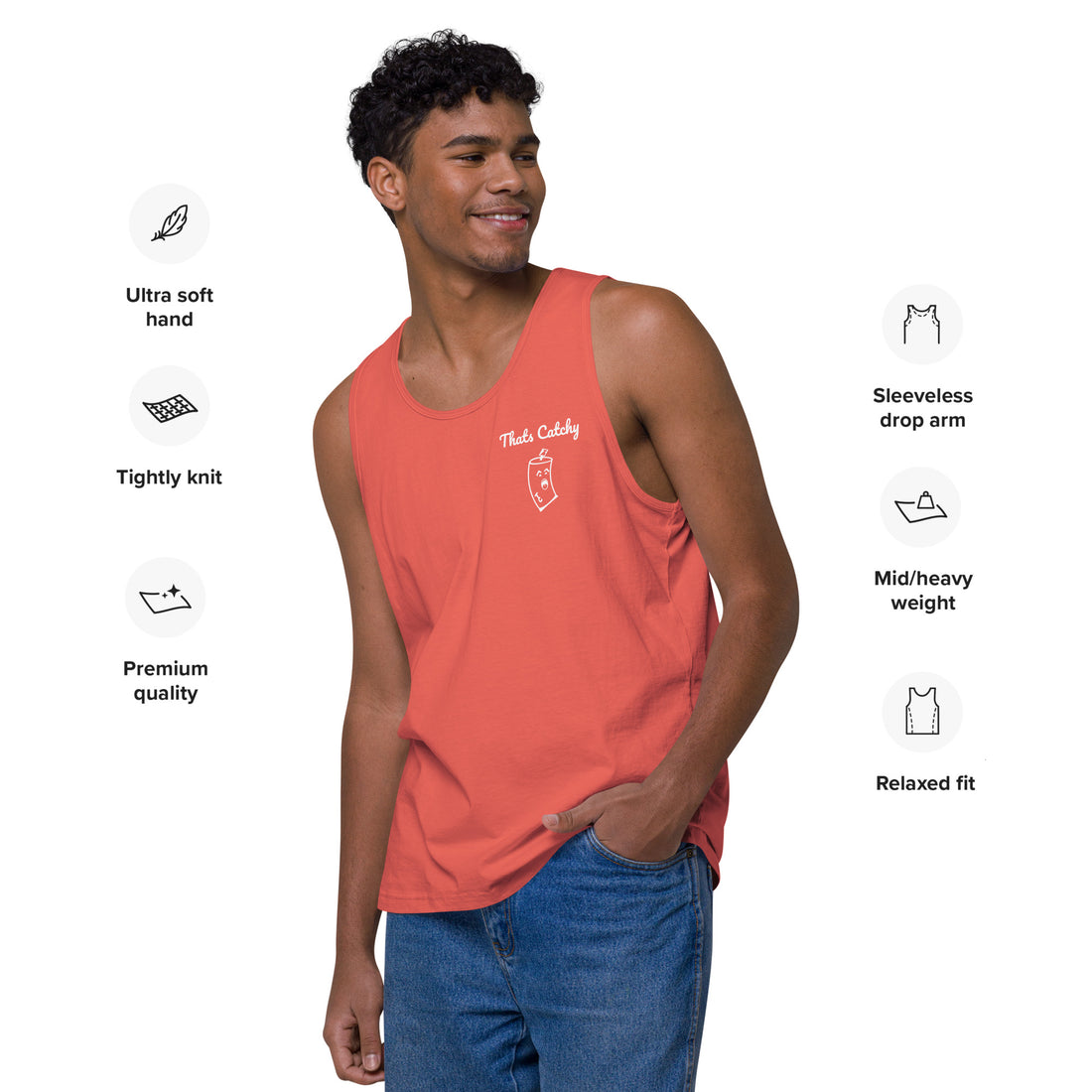&quot;Fun In the Son&quot;- Men’s premium tank top