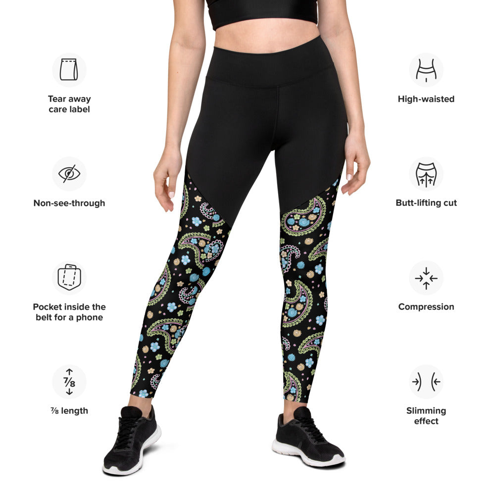 Praised- Sports Leggings