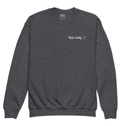 Space Swoosh- Youth crewneck sweatshirt