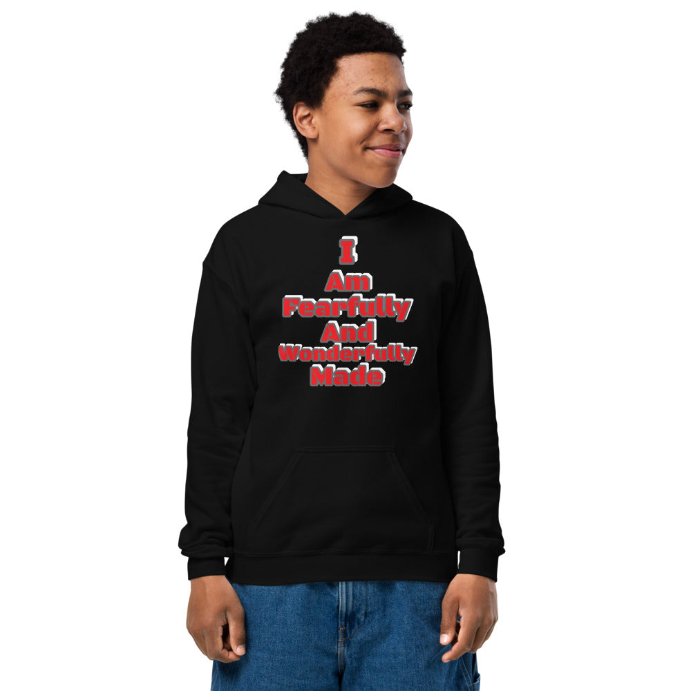 Psalm 139:14- Boys Youth heavy blend hoodie